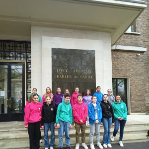FSE collège CDG devant lycée CDG